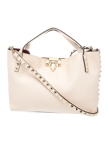 Rockstud Top Handle Bag