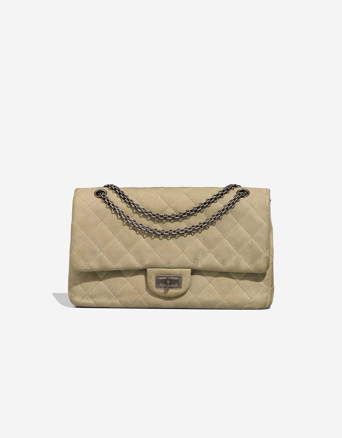 Chanel 
		2.55 Reissue 227 Caviar Green    