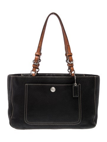 Leather Top Handle Bag