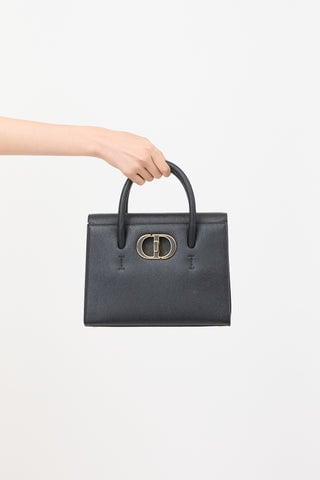 Grained Leather St. Honore Tote Bag