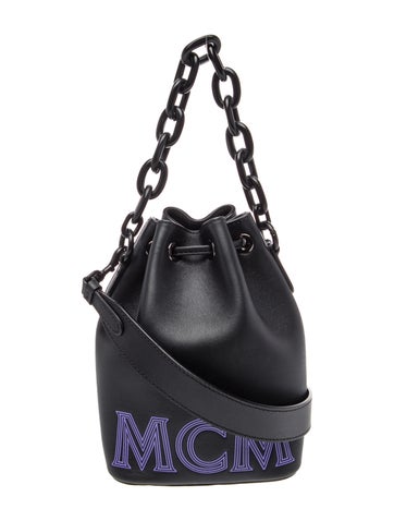 MCM Leather Bucket Bag w/ Tags