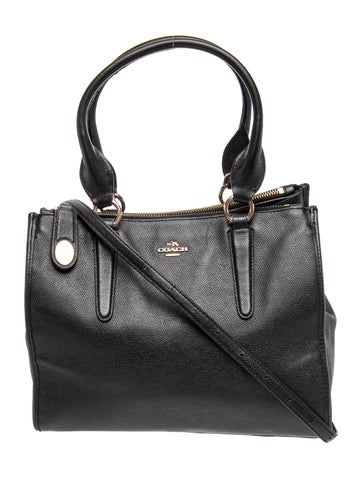 Leather Top Handle Bag