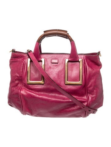 Leather Top Handle Bag