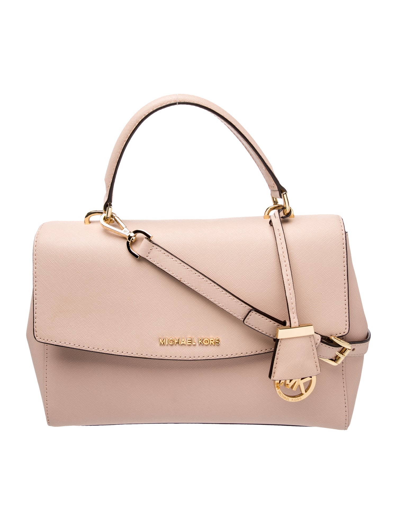 Saffiano Leather Top Handle Bag
