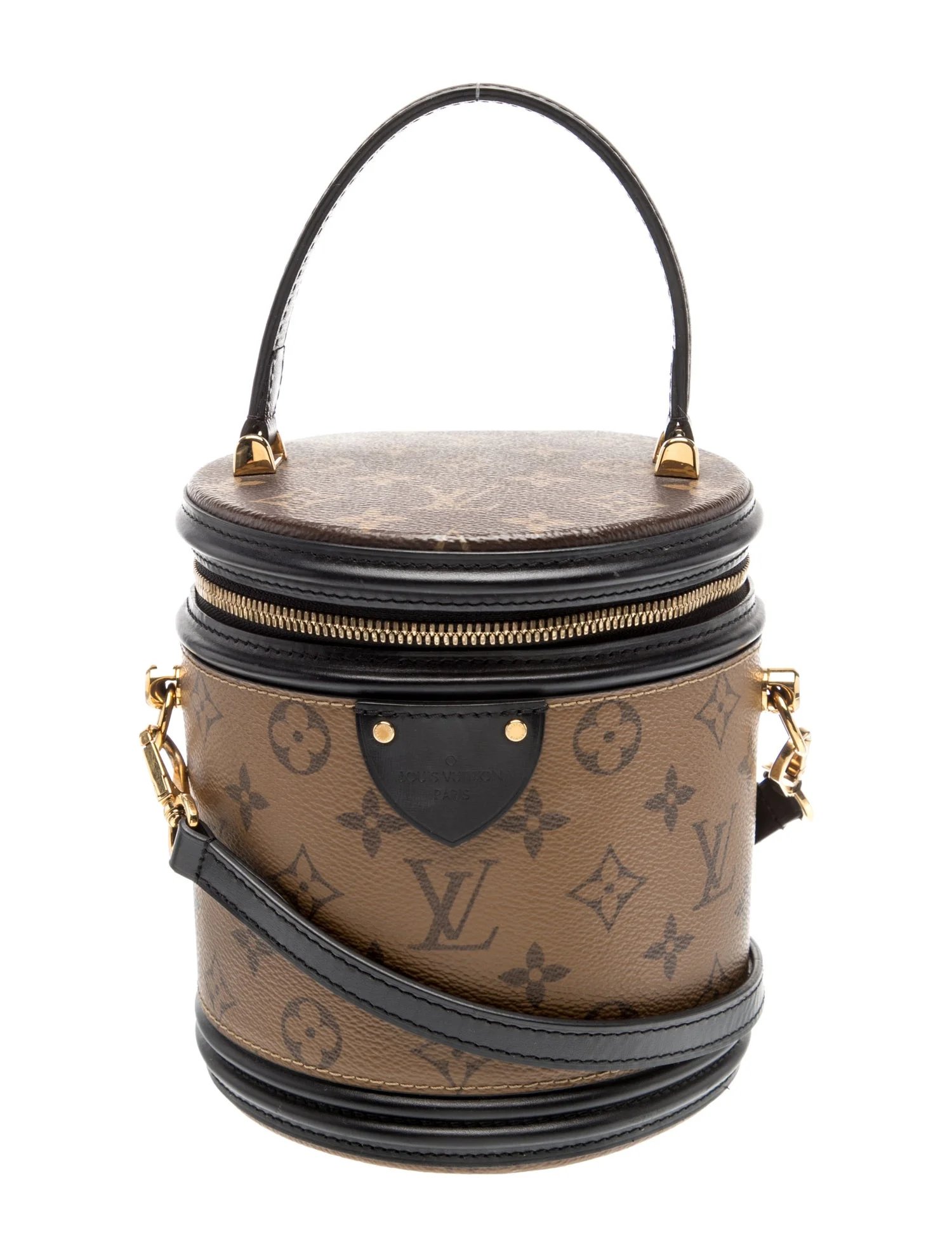 LV Monogram Reverse Cannes Top Handle Bag