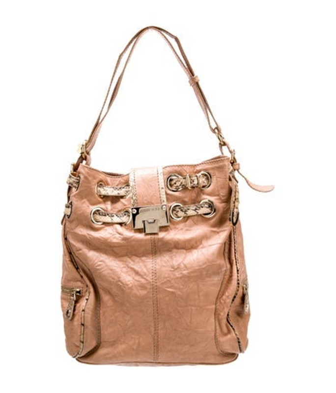 Jimmy Choo Choo Leather Shoulder Bag