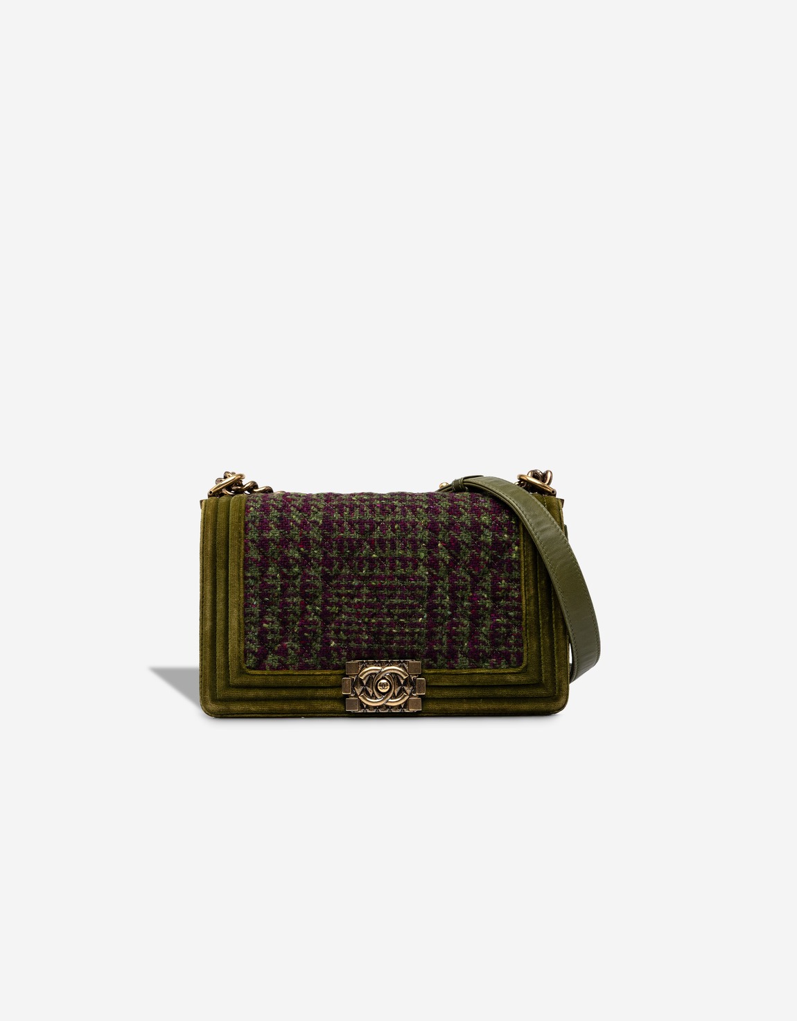 
		Boy Old Medium Tweed / Velvet Green / Purple    