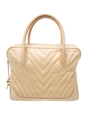 Chevron Handle Bag