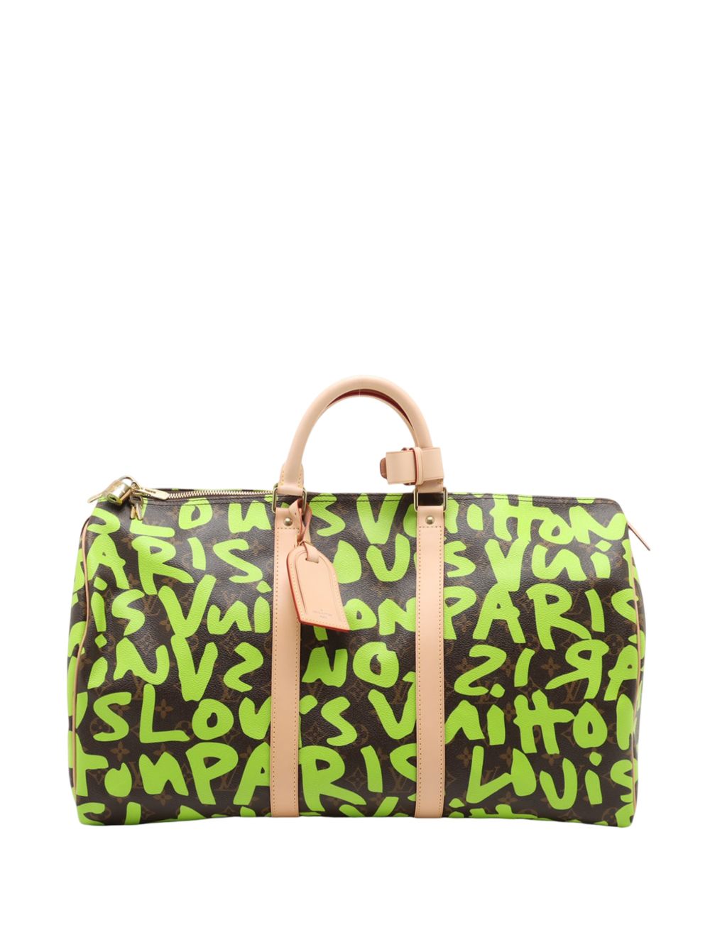 2009 Stephen Sprouse Monogram Graffiti Keepall 50 travel bag