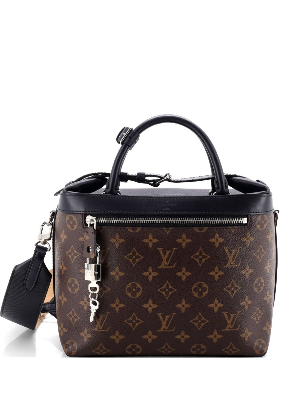 City Cruiser Handbag Monogram Canvas and Leather PM satchel