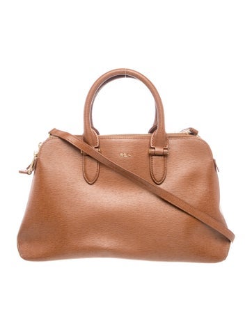 Leather Top Handle Bag