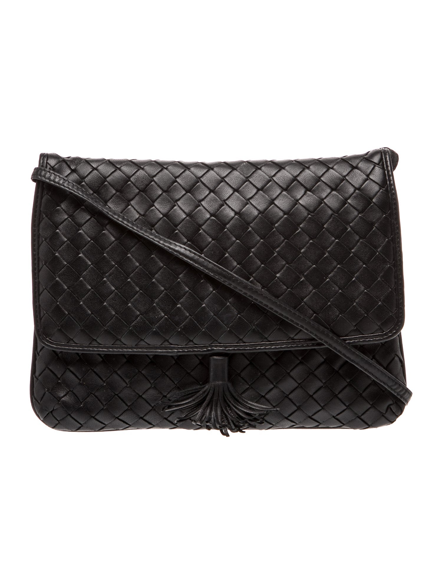 Intrecciato Crossbody Bag Vintage