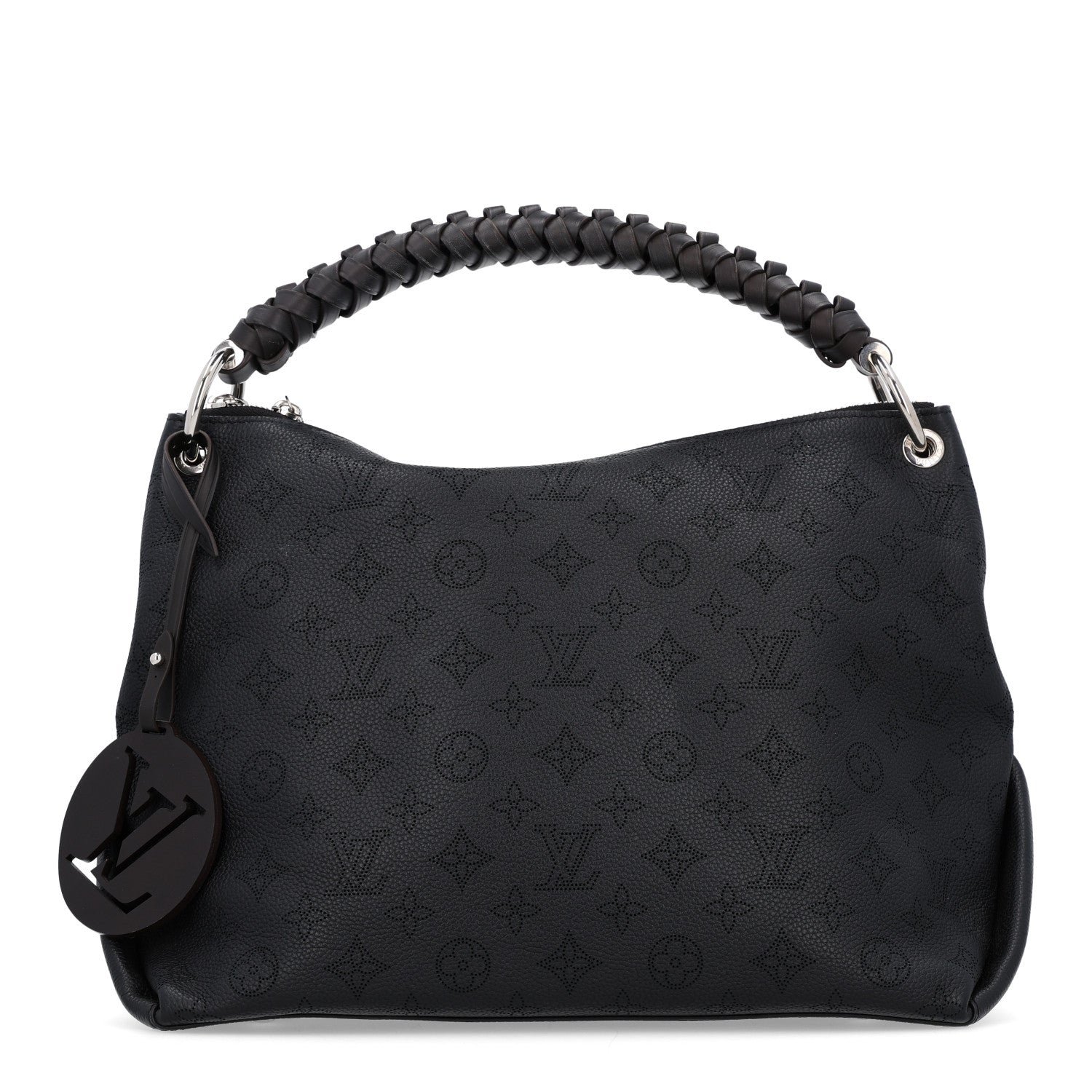 Louis Vuitton Mahina Beaubourg Hobo MM Black