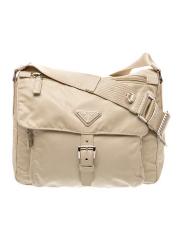 Saffiano Leather Messenger Bag