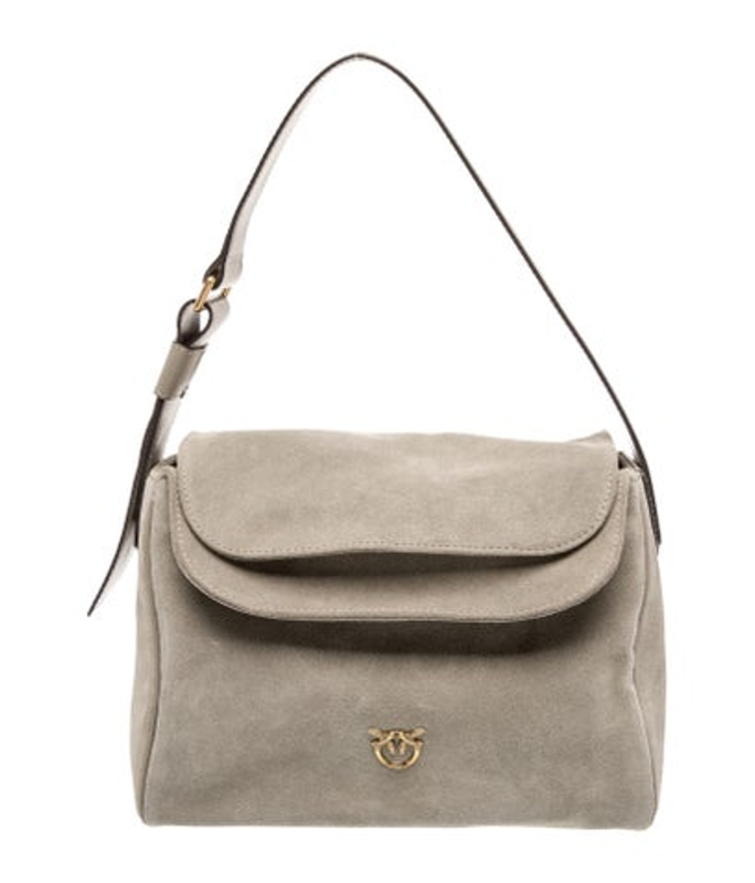 Pinko Suede Shoulder Bag