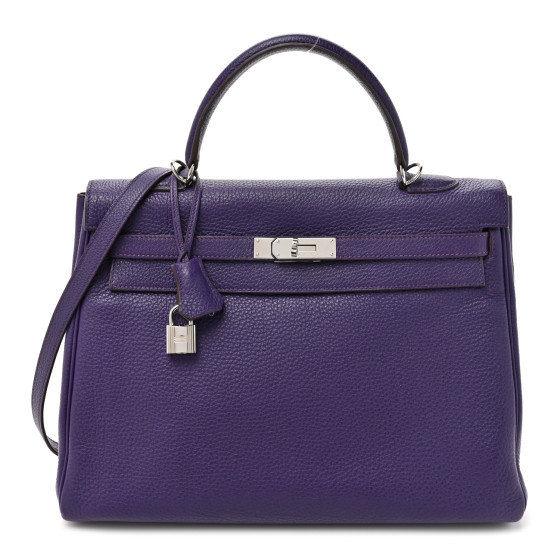 Hermes Togo Kelly Retourne 35 Iris