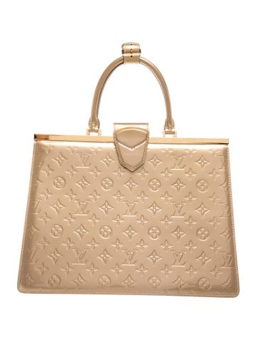Louis Vuitton Monogram Vernis Top Handle Bag GM