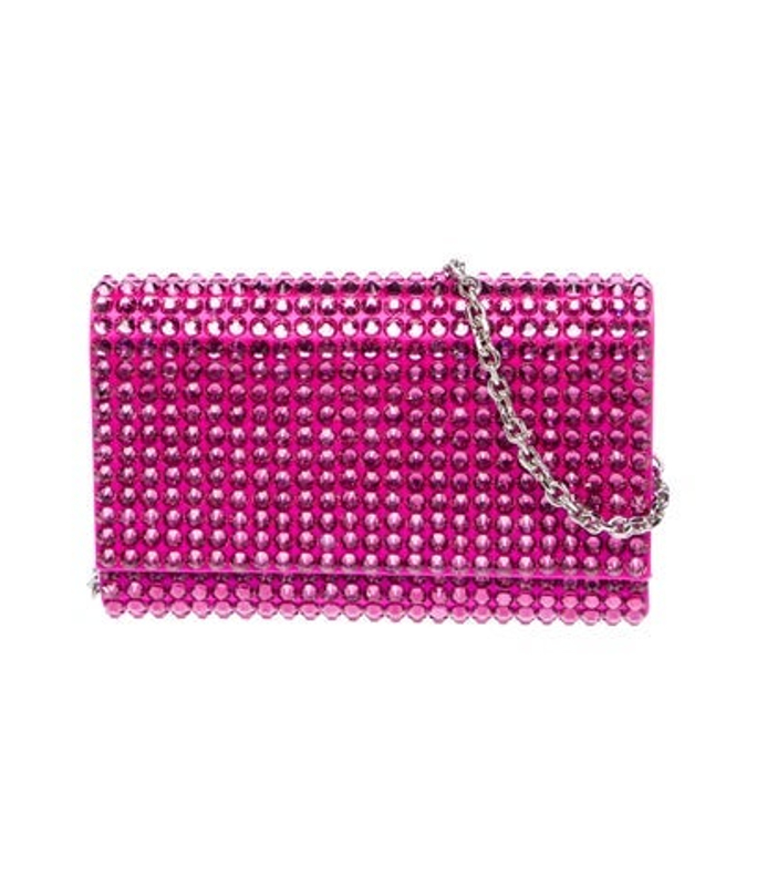 Judith Leiber Leiber Satin Minaudiere