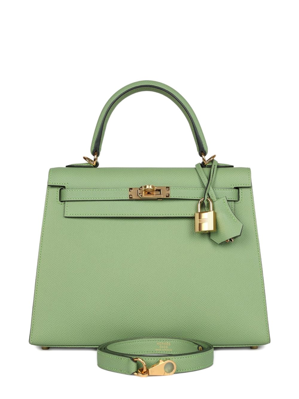  Kelly Sellier 25 leather tote bag