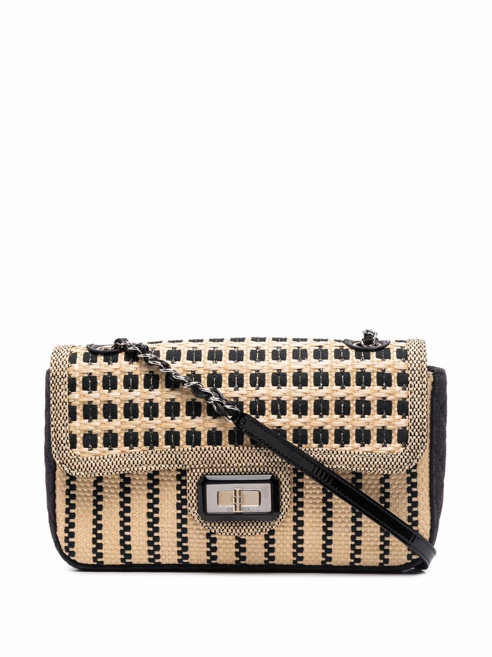 2011 raffia shoulder bag