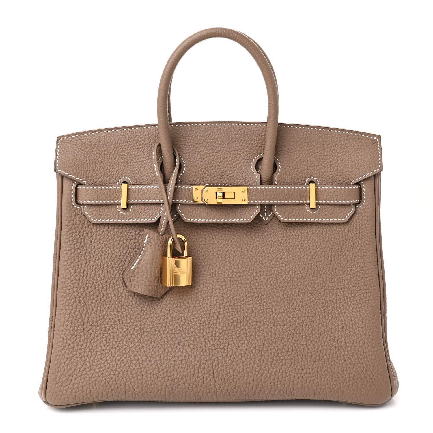 Hermes Hermes Togo Birkin 25 Etoupe