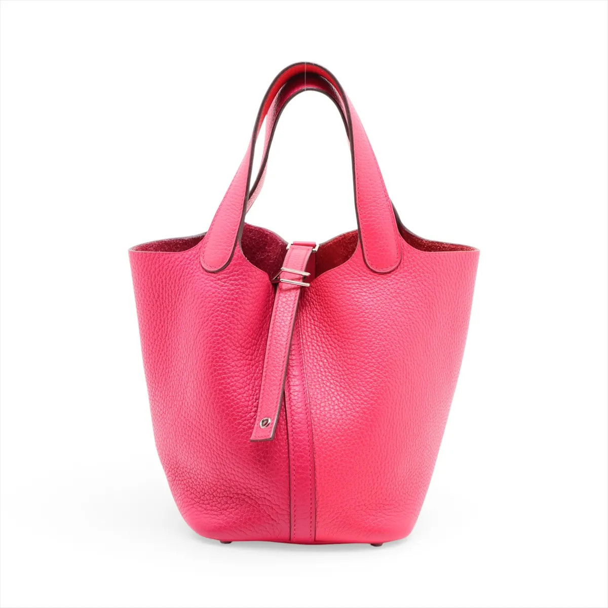 Hermès Picotin Lock 18 PM Kazak Taurillon Clemence ROSE EXTREME X ROUGE COO X RO