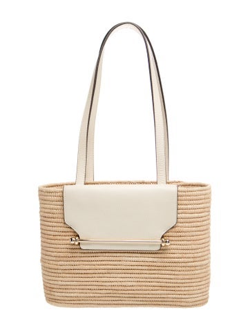 Strathberry Raffia Shoulder Bag