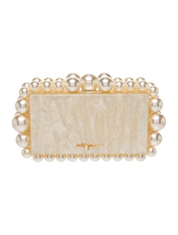 Faux Pearl Clutch
