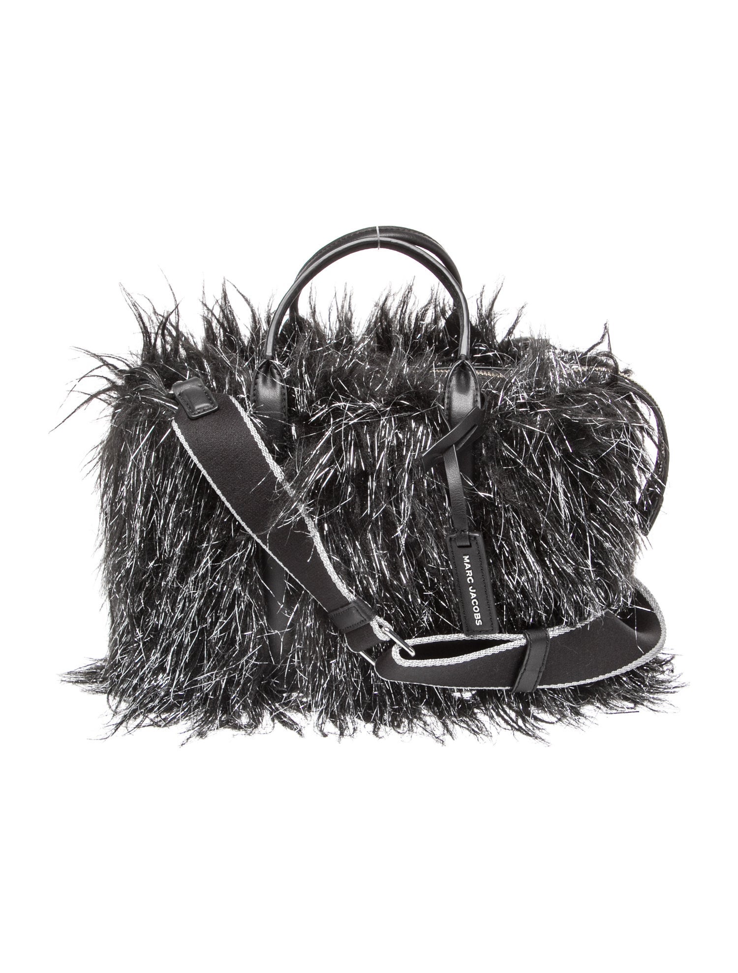 Faux Fur Top Handle Bag w/ Tags