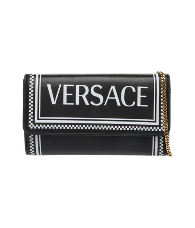 Versace Leather Clutch