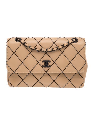 Medium Surpique Single Flap Bag