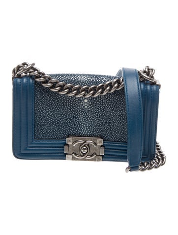 Small Galuchat Boy Bag
