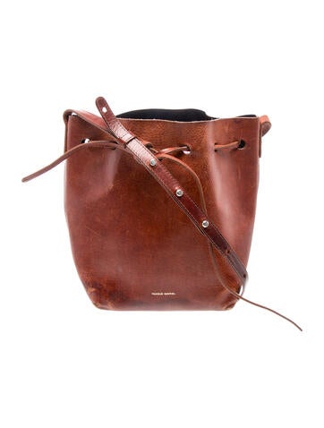 Mansur Gavriel Leather Bucket Bag