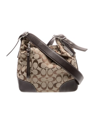 Coach Canvas Shoulder Bag