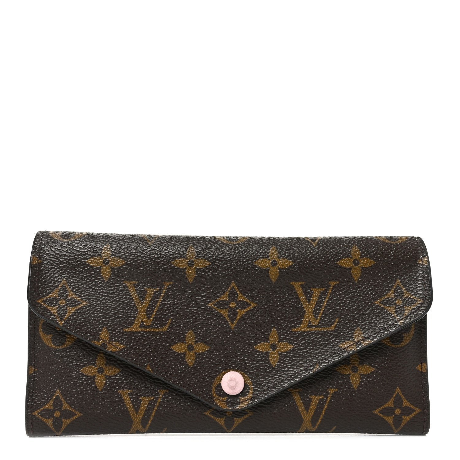 Louis Vuitton Monogram Jeanne Wallet Rose Ballerine