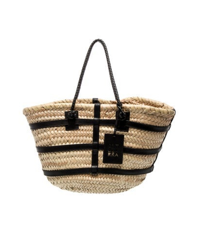 Altuzarra Straw Weekender Bag