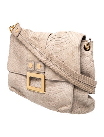 Roger Vivier Suede Shoulder Bag
