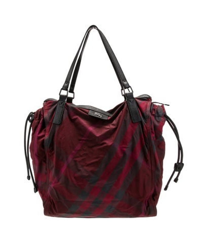 Burberry Smoked Check Hobo