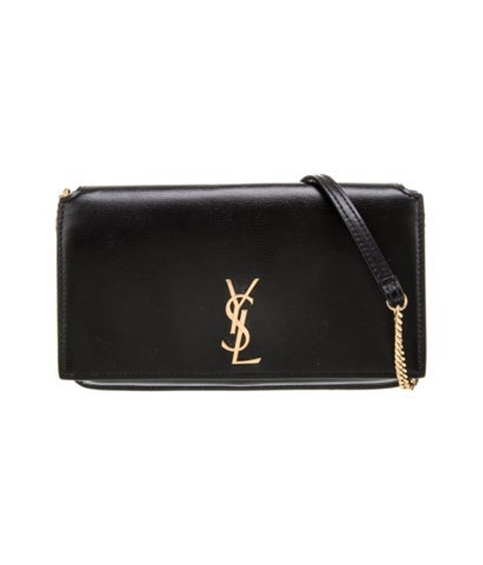 Saint Laurent Laurent Leather Clutch