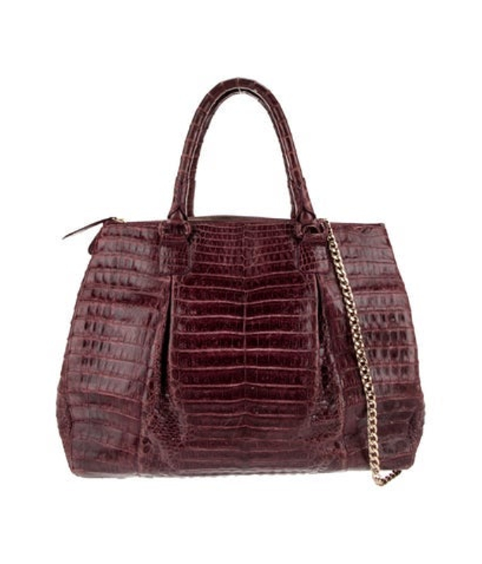 Nancy Gonzalez Gonzalez Crocodile Top Handle Bag
