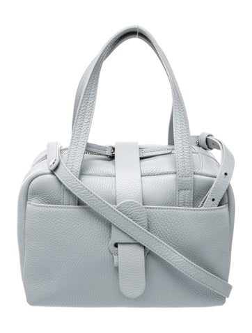 Leather Top Handle Bag