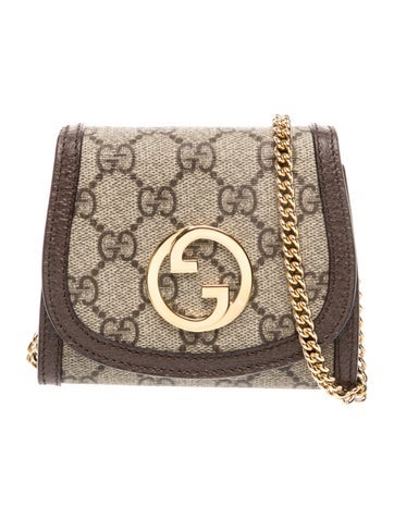 GG Supreme Blondie Wallet on Chain