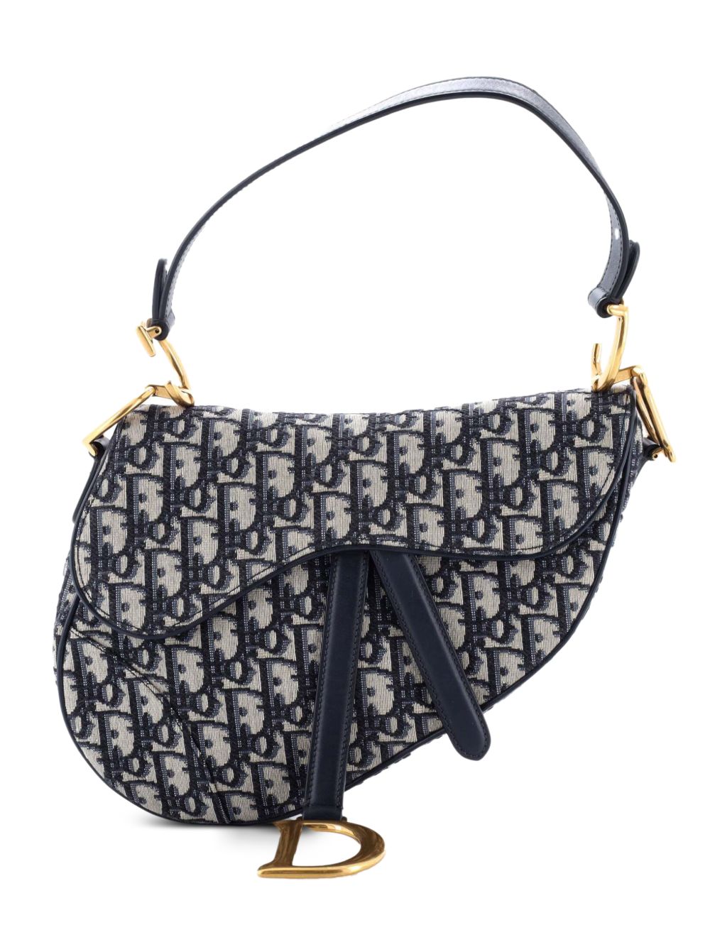 Saddle Handbag Oblique Canvas Medium shoulder bag