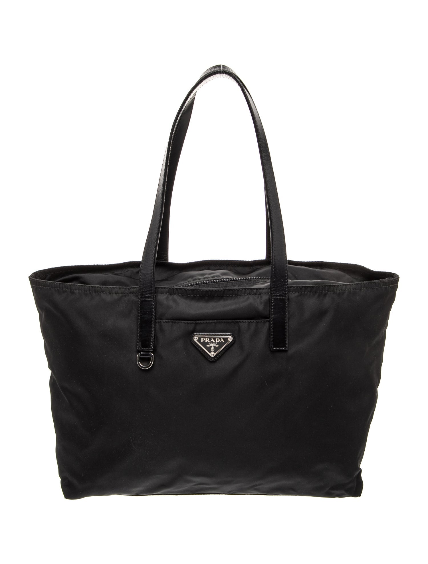 Enameled Metal Triangle Tote