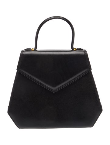 Leather Top Handle Bag Vintage