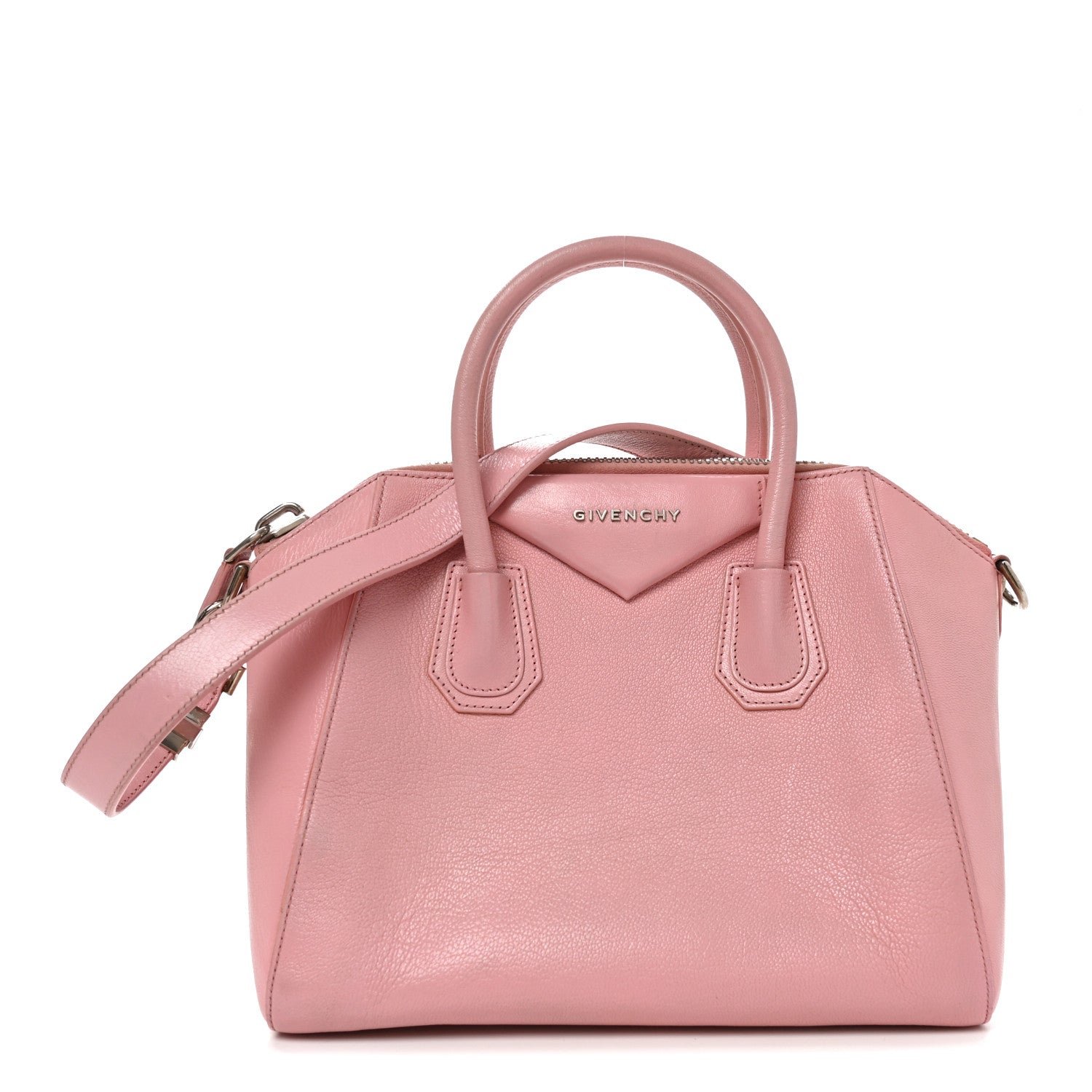 Givenchy Sugar Goatskin Small Antigona Bright Pink