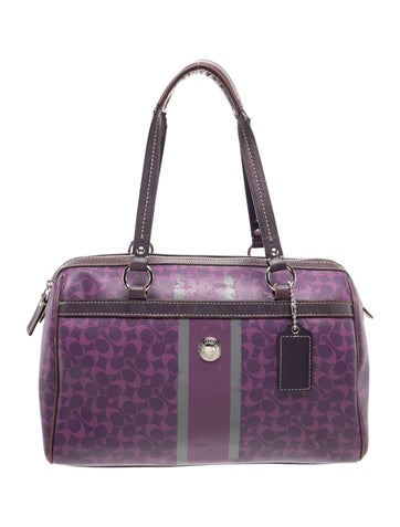 Leather Top Handle Bag