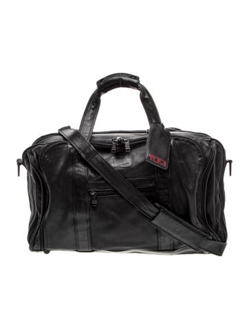 Leather Weekender Bag