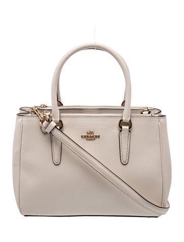 Leather Top Handle Bag
