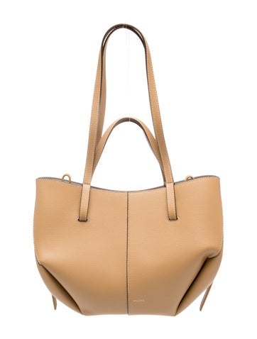 Polene Leather Cyme Mini Tote